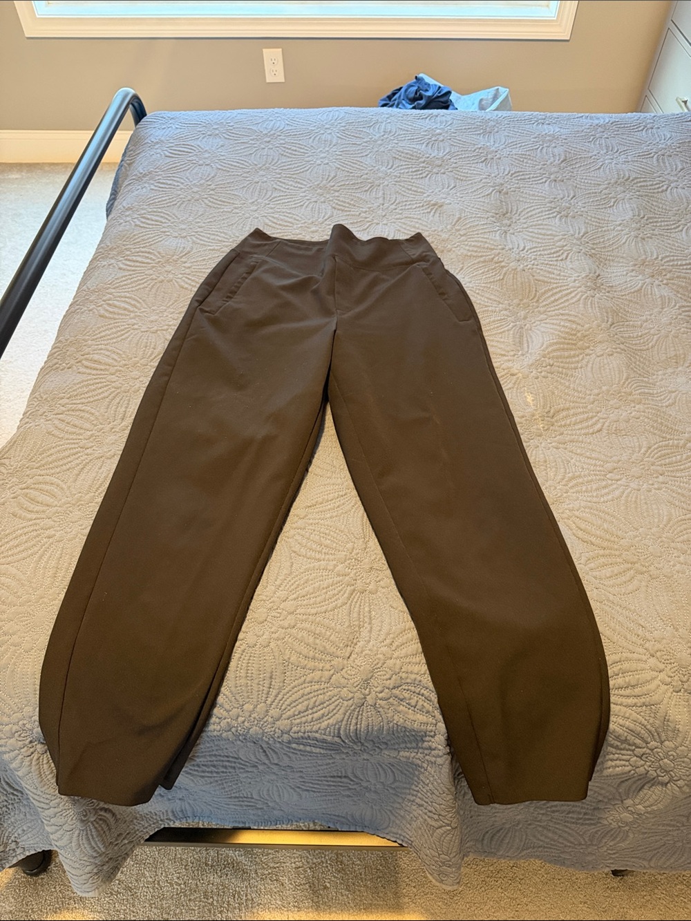 Athleta Black Tailored Joggers